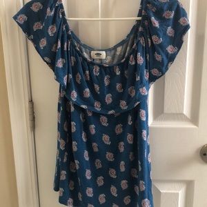 Off the shoulder shirt